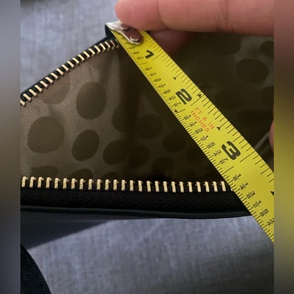 Kate Spade Leather Wristlet Black Bag - Picture 5 of 7